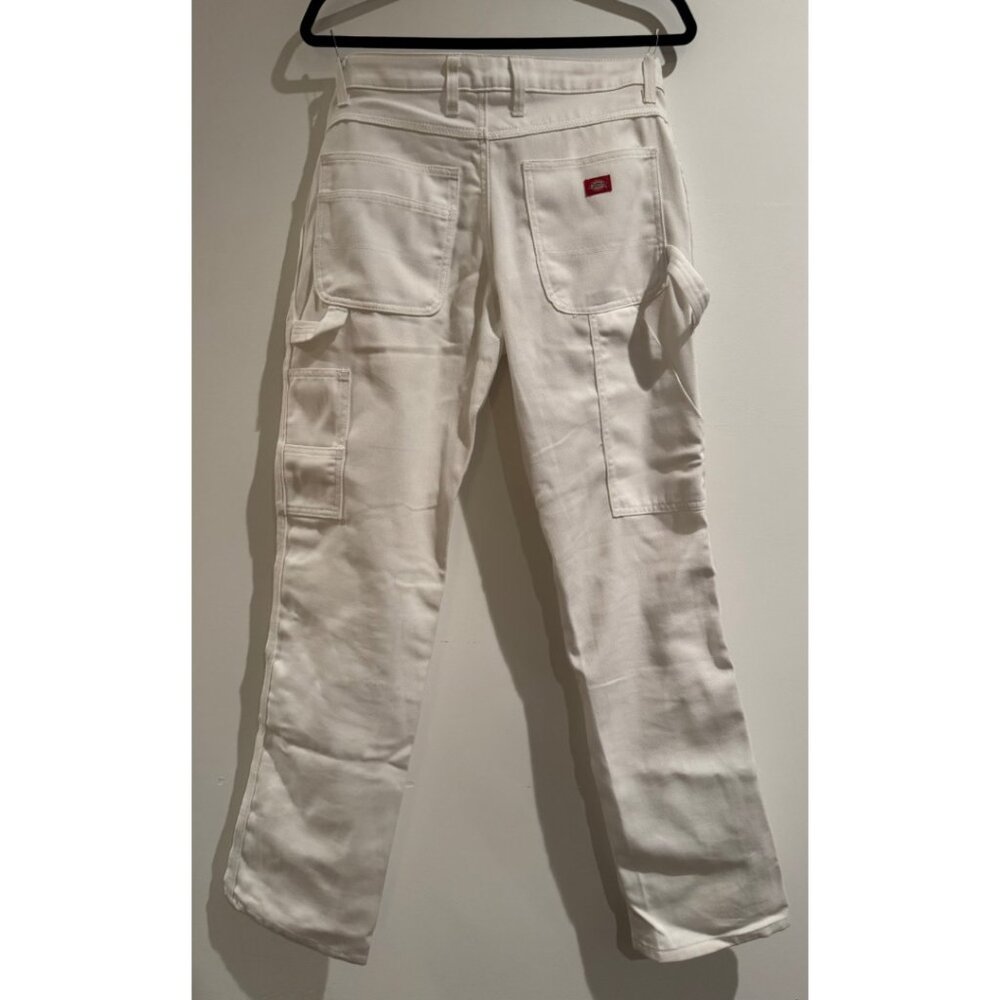 Women's White Dickies Pants (size 4)